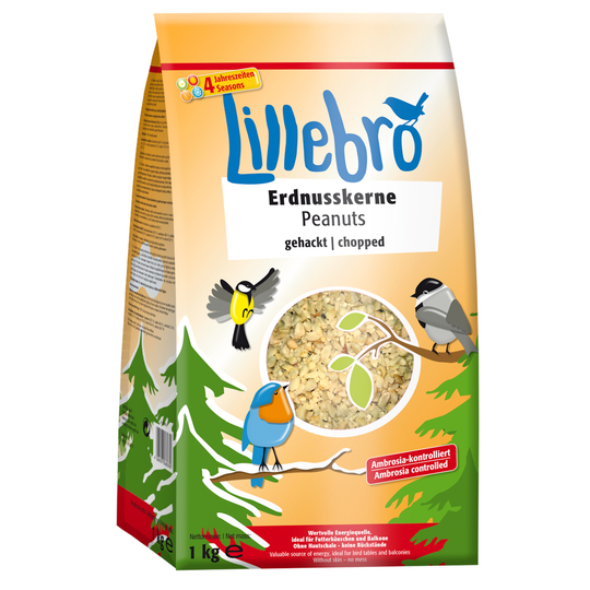 Lillebro jordnötter, hackade - 1 kg