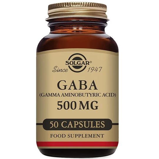 Solgar GABA 500 mg 50 kapslar