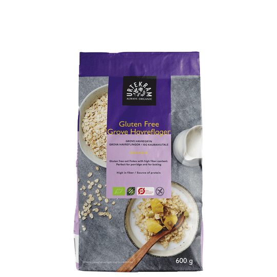 Grova Havreflingor glutenfree, 600 g