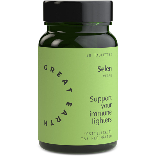 Great Earth Selen 100 mcg 90 tabletter