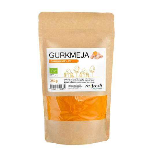 Re-fresh Superfood Gurkmejapulver EKO 1 kg