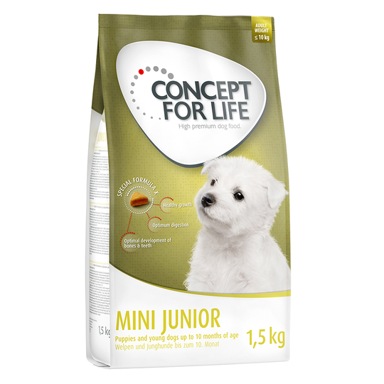 Concept for Life 2 x 1,5 kg till kanonpris! - Mini Junior
