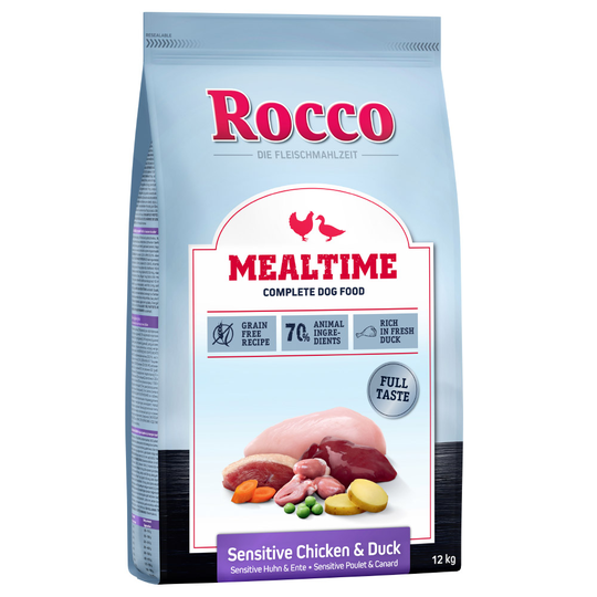 Rocco Mealtime Sensitive - Chicken & Duck 12 kg