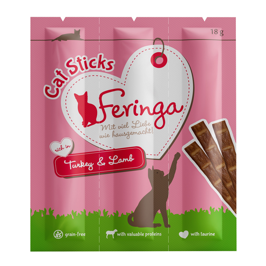 Feringa Sticks Kalkon & lamm - 3 x 6 g