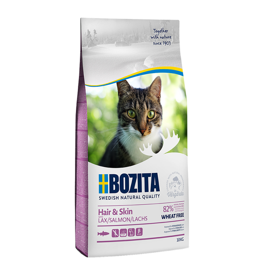 Bozita Hair & Skin vetefri - 10 kg