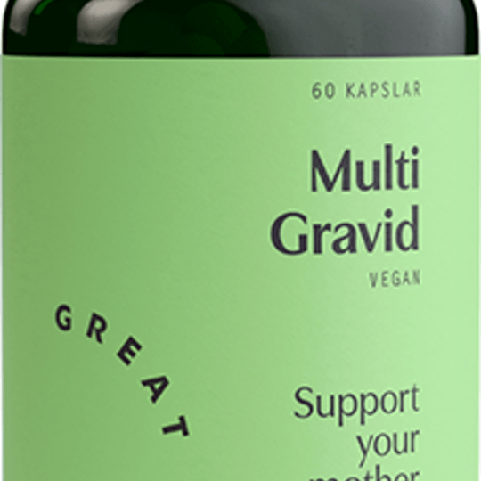 Great Earth Multi Gravid 60 kapslar