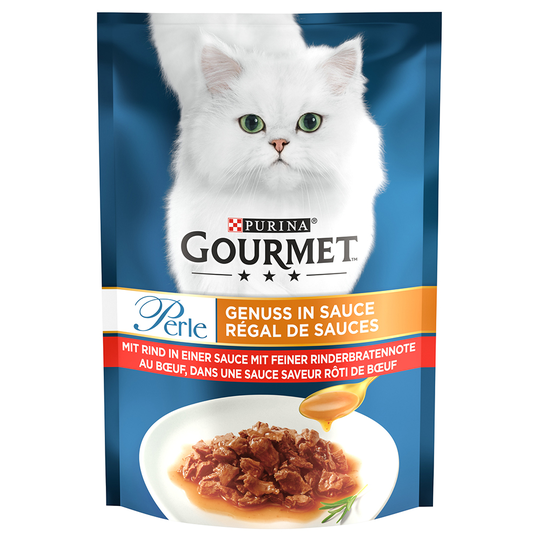 Gourmet Perle Pleasure in Sauce 26 x 85 g - Nötkött