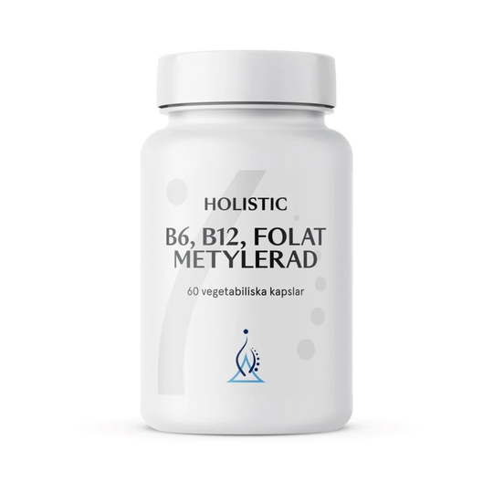 Holostic B6,B12 & Folat Metylerad 60 kapslar