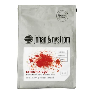 Johan & Nyström Ethiopia Guji Hela Bönor, 250 g ekologisk
