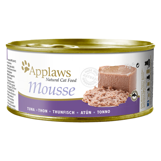 Ekonomipack: Applaws Mousse 24 x 70 g - Tonfisk