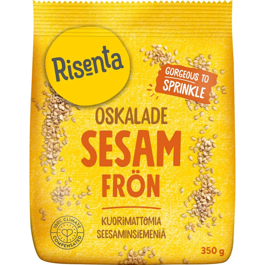 Risenta Oskalade Sesamfrön 350 g
