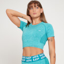 MP Women's Curve Crop Short Sleeve T-Shirt - Lagoon - XS