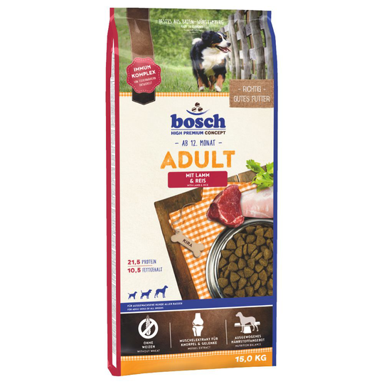 bosch Adult Lamm & ris - 15 kg