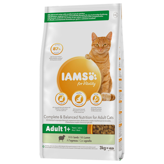 2,7 kg / 3 kg IAMS premium-torrfoder till sparpris! - Vitality: Adult Lamb (3 kg)