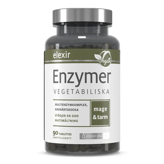Elexir Pharma Enzymer Vegetabiliska 90 tabletter