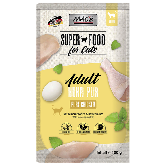 MAC's Cat portionspåse 12 x 100 g - Kyckling pur