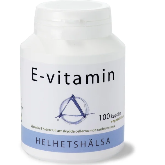 Helhetshälsa E-vitamin 100 kapslar