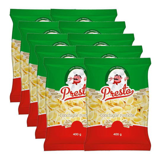 Presto Pasta Snäckor 10-pack