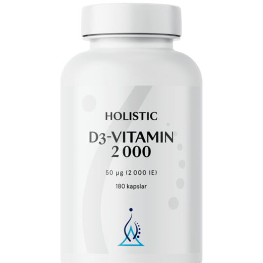 Holistic D-vitamin 2000 180 kapslar