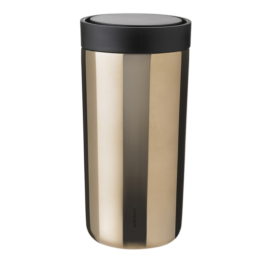 Stelton - To Go Click Mugg 40 cl Guld