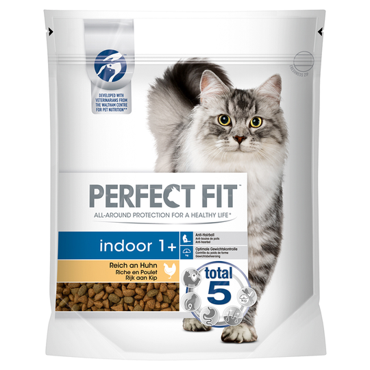 Perfect Fit Indoor 1+ Kyckling - Ekonomipack: 5 x 1,4 kg