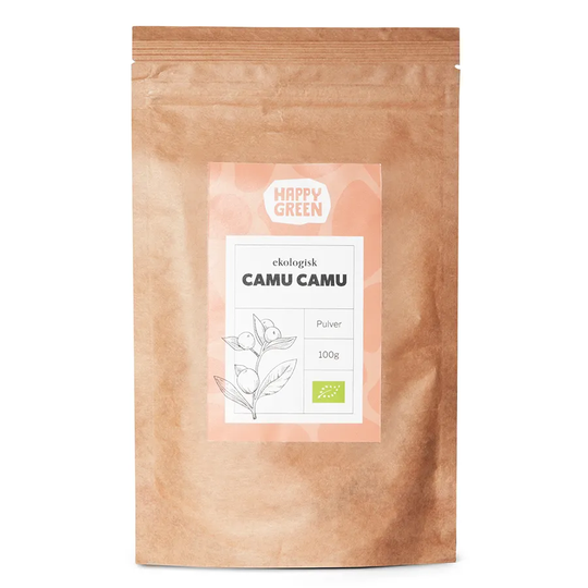 Happy Green Camu Camu pulver, 100g ekologisk