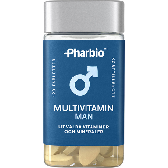 Pharbio Multivitamin Man 120 st