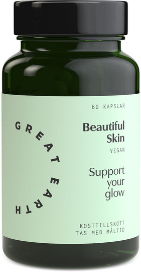 Great Earth Beautiful Skin Kapsel 60 st