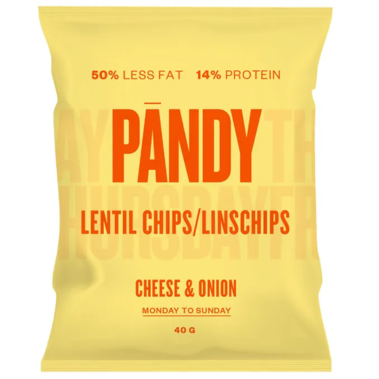 Pändy 3 x Linschips Ost & Lök