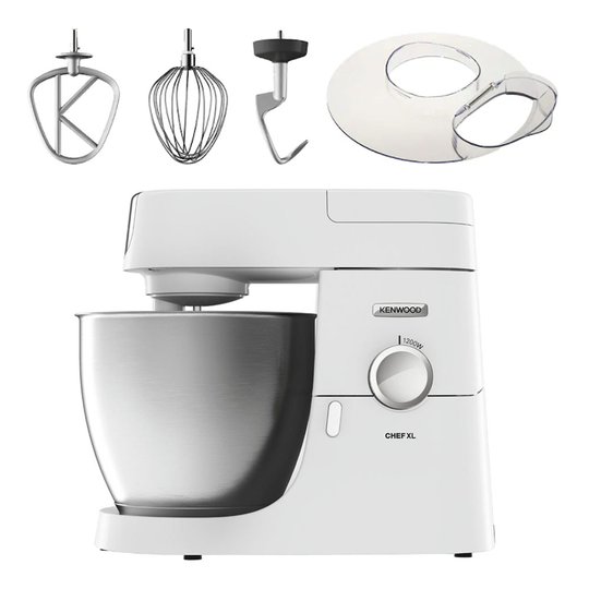 Kenwood - Kenwood Chef XL Köksmaskin KVL4101W + tillbehör Vit