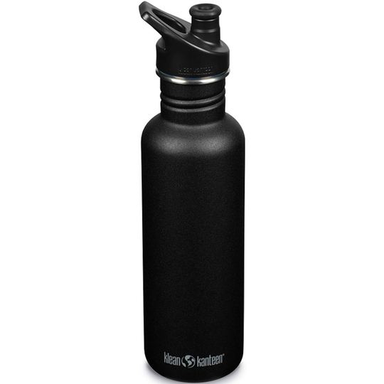 Klean Kanteen Classic 800 ml Sport Cap Black