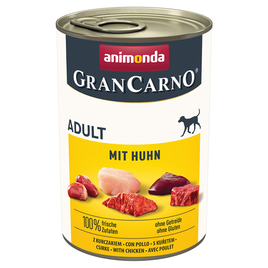 Animonda GranCarno Original Adult 12 x 400 g - Kyckling