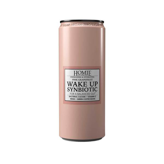 Homie Wake Up Synbiotic Pink Grapefruit 330 ml