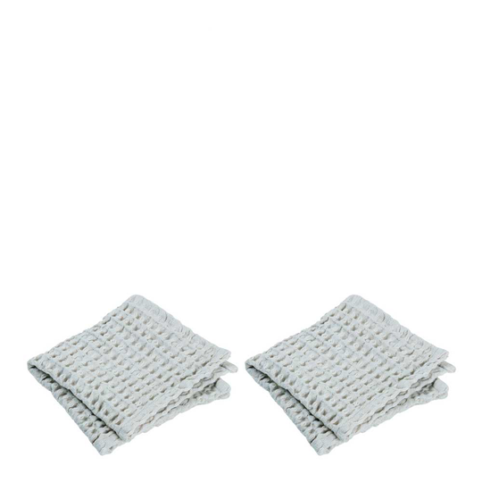 Blomus - Caro Gästhandduk Bomull 30x30 cm 2-pack Micro Chip