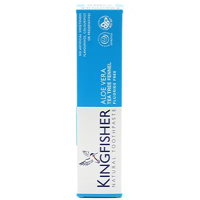 Kingfisher Natural Toothpaste Aloe Vera Tea Tree Fennel, 100ml