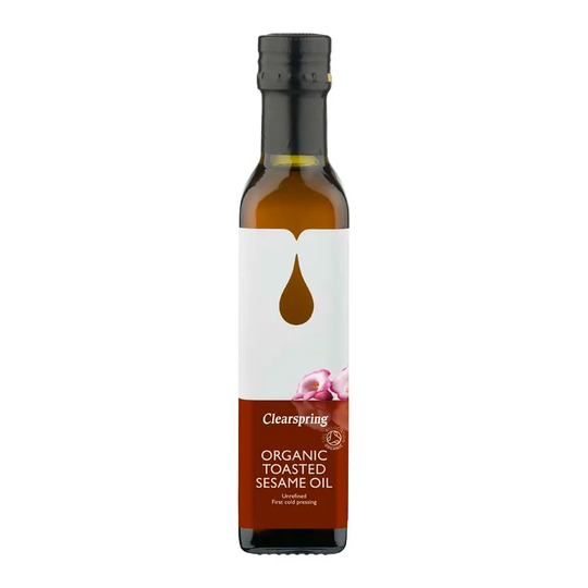 Clearspring Sesamolja Rostad, 250 ml ekologisk