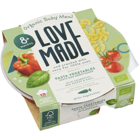 LoveMade Pasta & Grönsaker 185 g