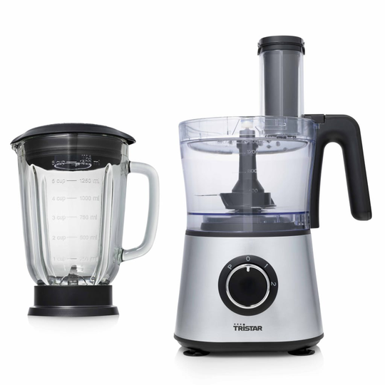 Tristar Matberedare och mixer 600W 3L silver