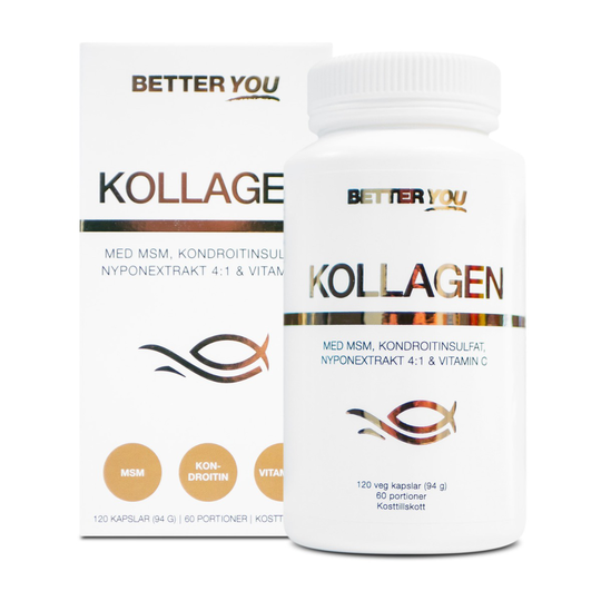 Better You Premium Kollagen, 120 kapslar