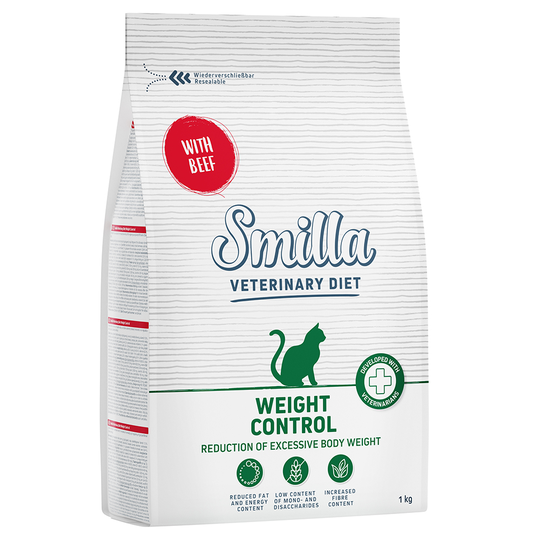 Smilla Veterinary Diet Weight Control Beef - 1 kg