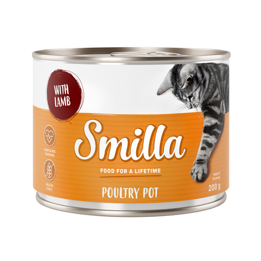 Smilla Poultry Pot 6 x 200 g - Mört fjäderfäkött med anka