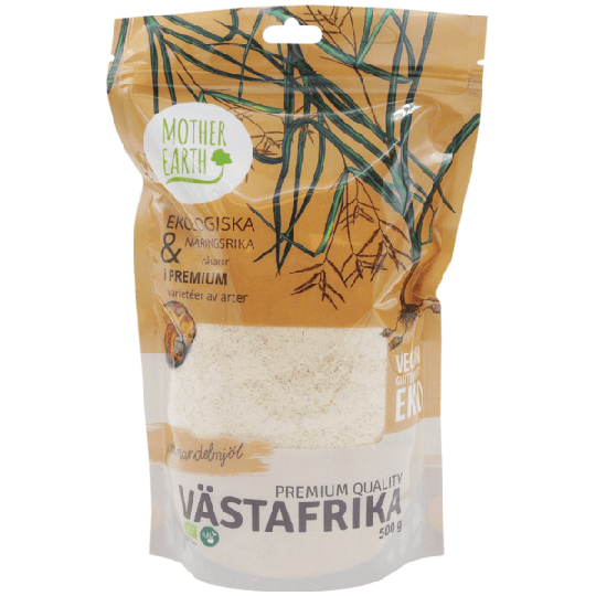Mother Earth Jordmandelmjöl Premium ME RAW&EKO 500 g