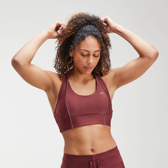 MP Women's Velocity Sports Bra - Vinröd - XXS