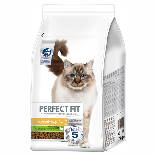 Perfect Fit Sensitive 1+ Kalkon - Ekonomipack: 2 x 7 kg