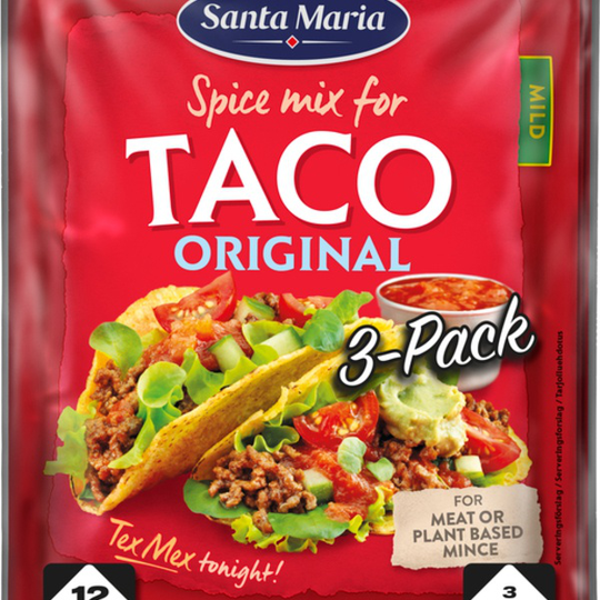 Santa Maria Taco Spice Mix 3-pack