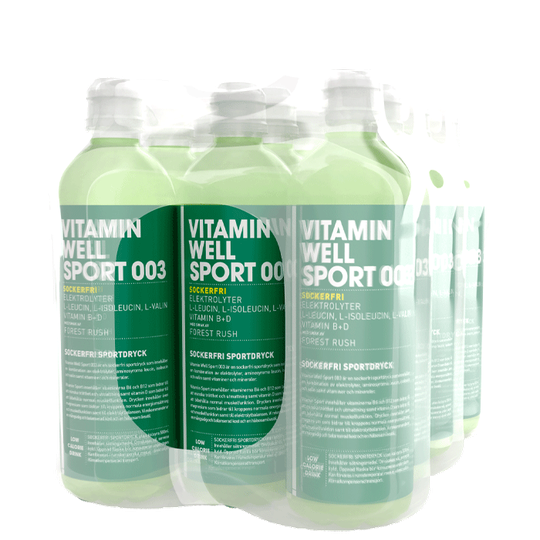 12 x Vitamin Well Sport 003, 500ml, Forest Rush