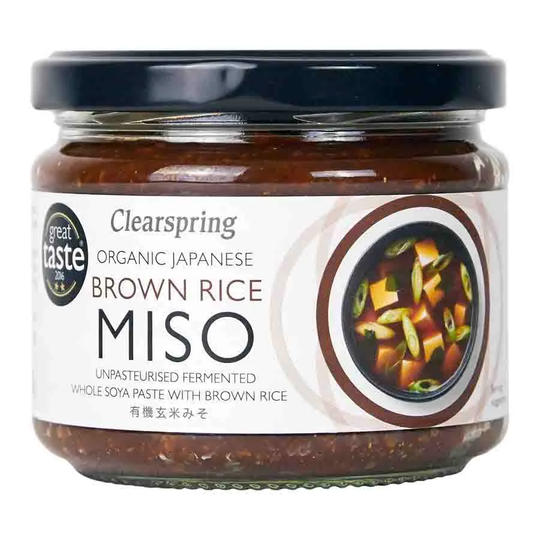 Clearspring Miso Råris Opastöriserad Genmai, 300 g ekologisk