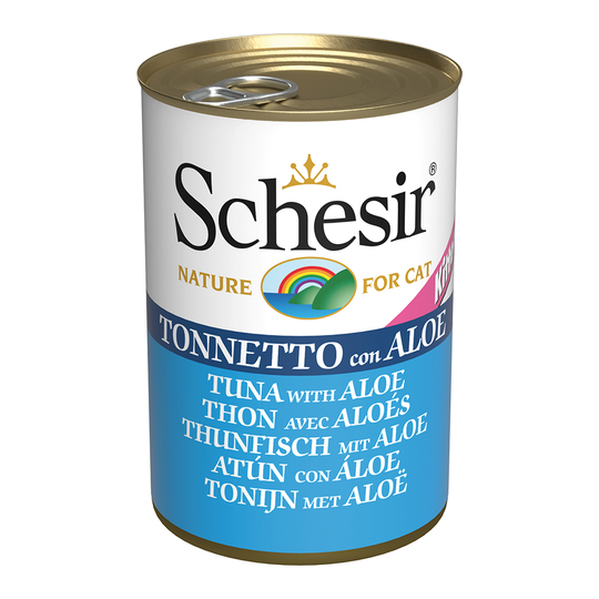 Schesir 6 x 140 g - Kitten Tonfisk & aloe i gelé
