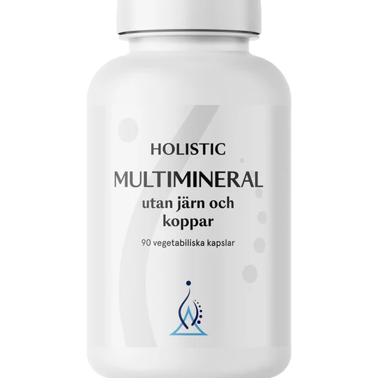 Holistic Multimineral utan järn och koppar 90 kapslar