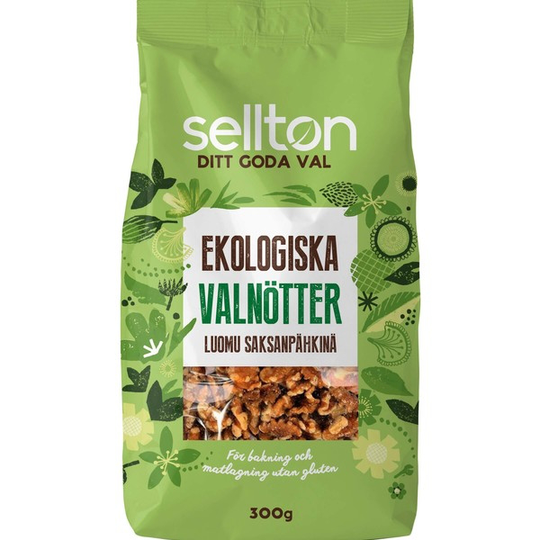 Sellton Valnötter Eko 300 g